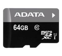 Карта памяти ADATA 64GB microSD class 10 UHS-I (AUSDX64GUICL10-R)