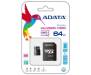 Карта памяти ADATA 64GB microSD class 10 UHS-I (AUSDX64GUICL10-RA1)