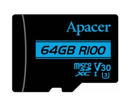 Карта памяти Apacer 128GB microSDHC class 10 UHS-I U1 V10 (AP128GMCSX10U7-R)