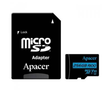 Карта памяти Apacer 256GB microSDHC class 10 UHS-I U1 V10 (AP256GMCSX10U7-R)