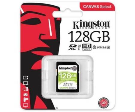 Карта памяти Kingston 128GB SDXC class 10 UHS-I (SDS/128GB)