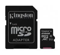 Карта памяти Kingston 256GB microSDXC class 10 UHS-I Canvas Select (SDCS/256GB)