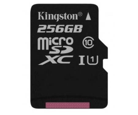 Карта памяти Kingston 256GB microSDXC class 10 UHS-I Canvas Select (SDCS/256GBSP)