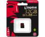 Карта памяти Kingston 32GB microSDHC class 10 UHS-I U3 (SDCR/32GBSP)