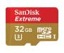 Карта памяти SanDisk 32GB microSD class 10 V30 A1 UHS-I U3 Extreme Action (SDSQXAF-032G-GN6AA)