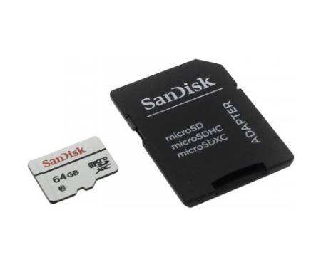 Карта памяти SanDisk 64GB microSDXC class 10 High Endurance Video Monitoring (SDSDQQ-064G-G46A)