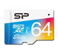 Карта памяти Silicon Power 64GB microSDXC class 10 UHS-I (SP064GBSTXBU1V20)