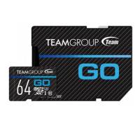 Карта памяти TEAM 64GB microSD Class 10 UHS-I/U3 Go (TGUSDX64GU303)