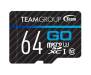 Карта памяти TEAM 64GB microSD Class 10 UHS-I/U3 Go (TGUSDX64GU303)