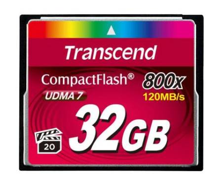 Карта памяти Transcend 32GB 800x (TS32GCF800)