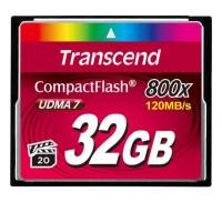 Карта памяти Transcend 32GB 800x (TS32GCF800)