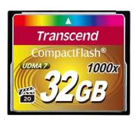 Карта памяти Transcend 32Gb Compact Flash 1000x (TS32GCF1000)