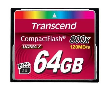 Карта памяти Transcend 64GB 800x (TS64GCF800)