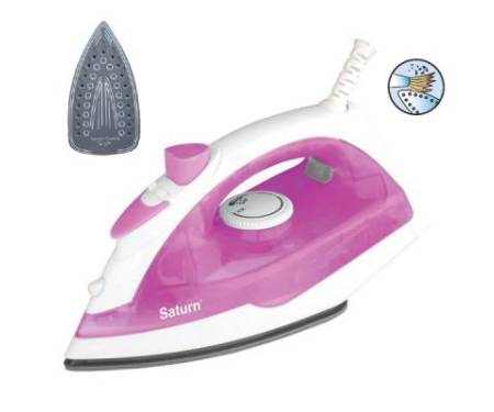 Утюг SATURN ST-CC0211 Pink