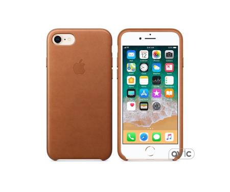 Чехол для смартфона Apple iPhone 8 / 7 Leather Case - Saddle Brown (MQH72)