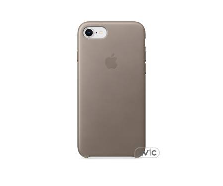 Чехол для смартфона Apple iPhone 8 / 7 Leather Case - Taupe (MQH62)