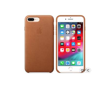 Чехол для смартфона Apple iPhone 8 Plus / 7 Plus Leather Case - Saddle Brown (MQHK2)