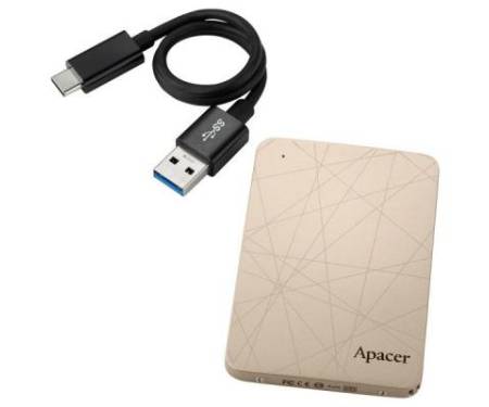 Внешний накопитель SSD USB 3.1 240GB Apacer (AP240GASMINI-1)