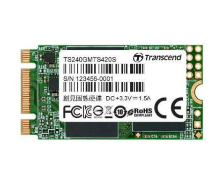 SSD накопитель M.2 2242 240GB Transcend (TS240GMTS420S)