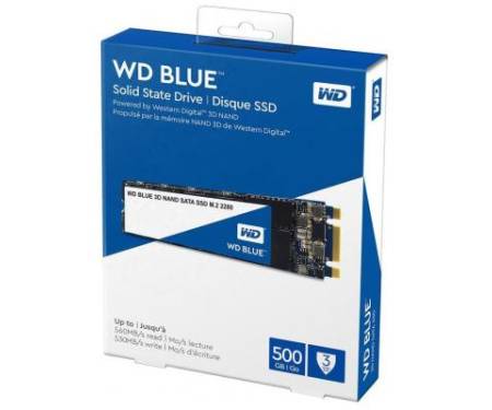 SSD накопитель M.2 2280 500GB Western Digital (WDS500G2B0B)