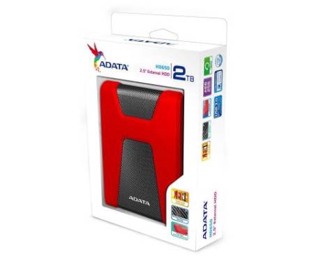 Внешний накопитель 2.5 2TB ADATA (AHD650-2TU31-CRD)