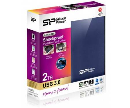 Внешний накопитель 2.5 2TB Silicon Power (SP020TBPHDA80S3B)