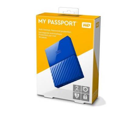 Внешний накопитель 2.5 2TB Western Digital (WDBS4B0020BBL)