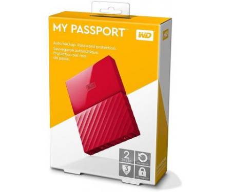 Внешний накопитель 2.5 2TB Western Digital (WDBS4B0020BRD)