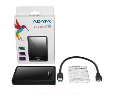 Внешний накопитель 2.5 3TB ADATA (AHV620-3TU3-CBK)