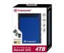 Внешний накопитель 2.5 4TB Transcend (TS4TSJ25H3B)