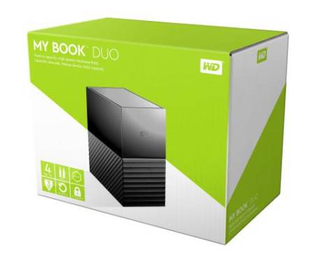 Внешний накопитель 3.5 4TB My Book Duo Western Digital (WDBFBE0040JBK)