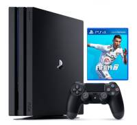 Игровая приставка Sony Playstation 4 Pro 1TB + FIFA 19