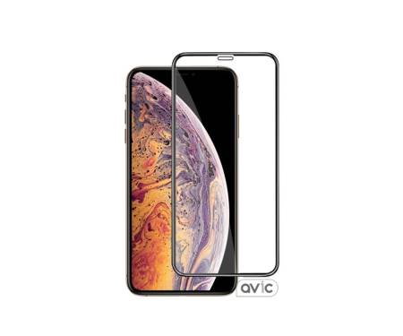 Защитное стекло для iPhone XS MAX Black