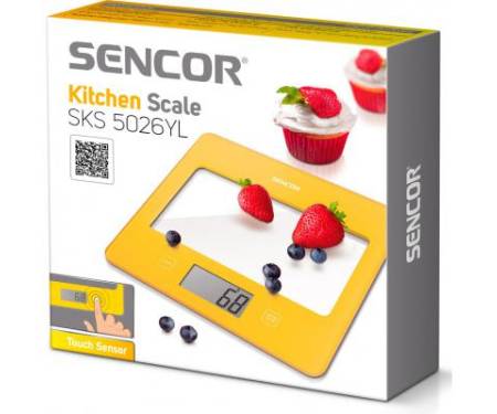 Весы кухонные Sencor SKS5026YL