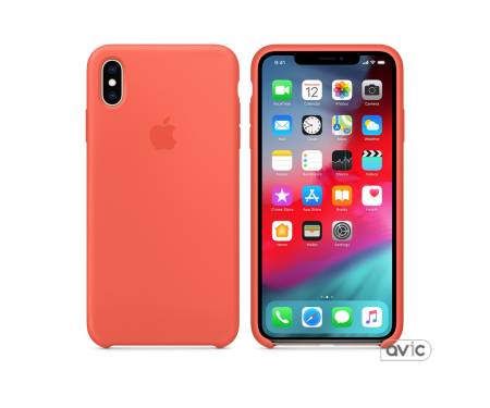Чехол для смартфона Apple iPhone XS Max Silicone Case - Nectarine