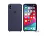 Чехол для смартфона Apple iPhone XS Max Silicone Case - Midnight Blue