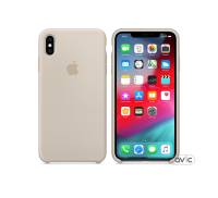 Чехол для смартфона Apple iPhone XS Max Silicone Case - Stone (MRWJ2)