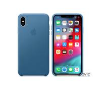 Чехол для смартфона Apple iPhone XS Max Leather Case - Cape Cod Blue