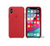 Чехол для смартфона Apple iPhone XS Silicone Case - PRODUCT RED