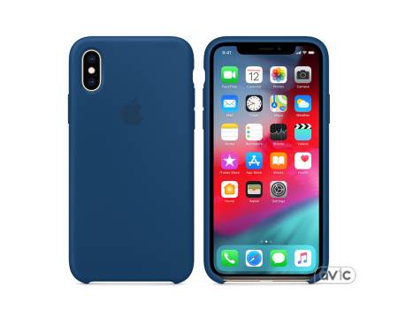 Чехол для смартфона Apple iPhone XS Silicone Case - Blue Horizon