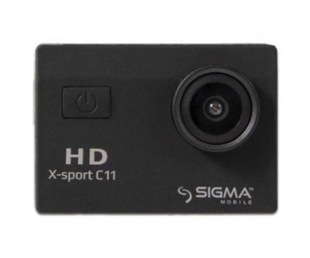 Экшн-камера Sigma Mobile X-sport C11 black (4827798324110)