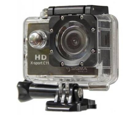 Экшн-камера Sigma Mobile X-sport C11 black (4827798324110)