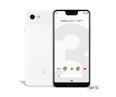 Смартфон Google Pixel 3 XL 128GB Cleraly White