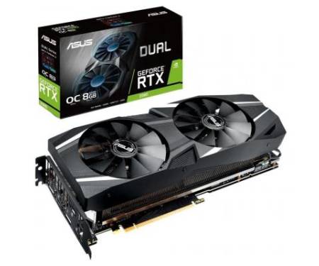 Видеокарта ASUS GeForce RTX2080 8192Mb DUAL OC (DUAL-RTX2080-O8G)