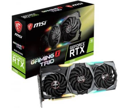 Видеокарта MSI GeForce RTX2080 8192Mb GAMING X TRIO (RTX 2080 GAMING X TRIO)