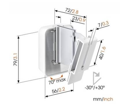 Кронштейн для акустики VOGELS SOUND 3200 White