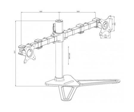 Кронштейн iiyama DS1002D-B1