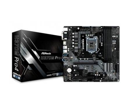 Материнская плата ASRock H370M PRO4