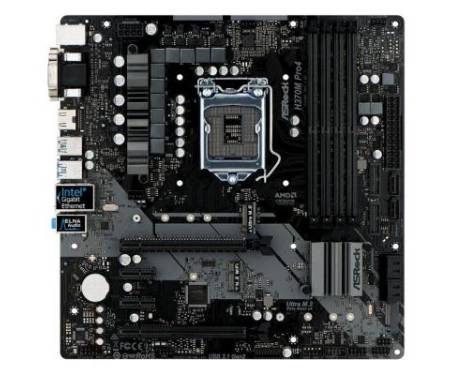 Материнская плата ASRock H370M PRO4