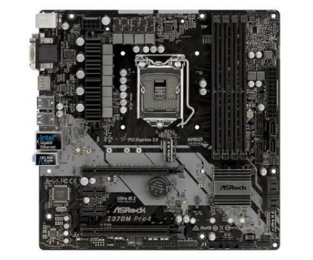 Материнская плата ASRock Z370M PRO4